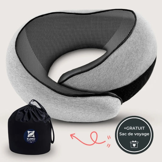 Coussin de voyage cervical ergonomique | Kumo Travel™