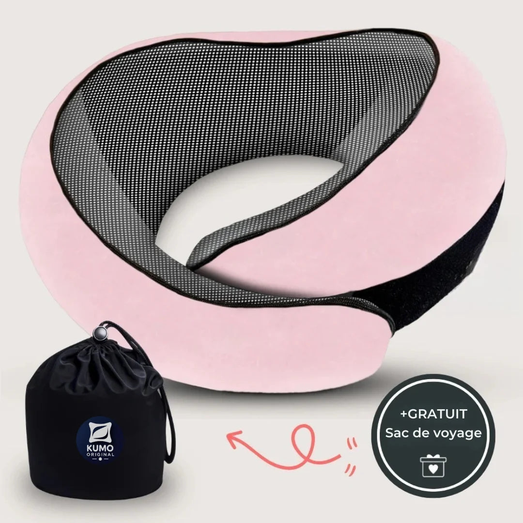 Coussin de voyage cervical ergonomique | Kumo Travel™