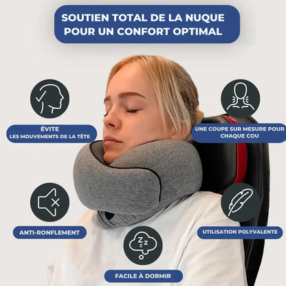 Coussin de voyage cervical ergonomique | Kumo Travel™