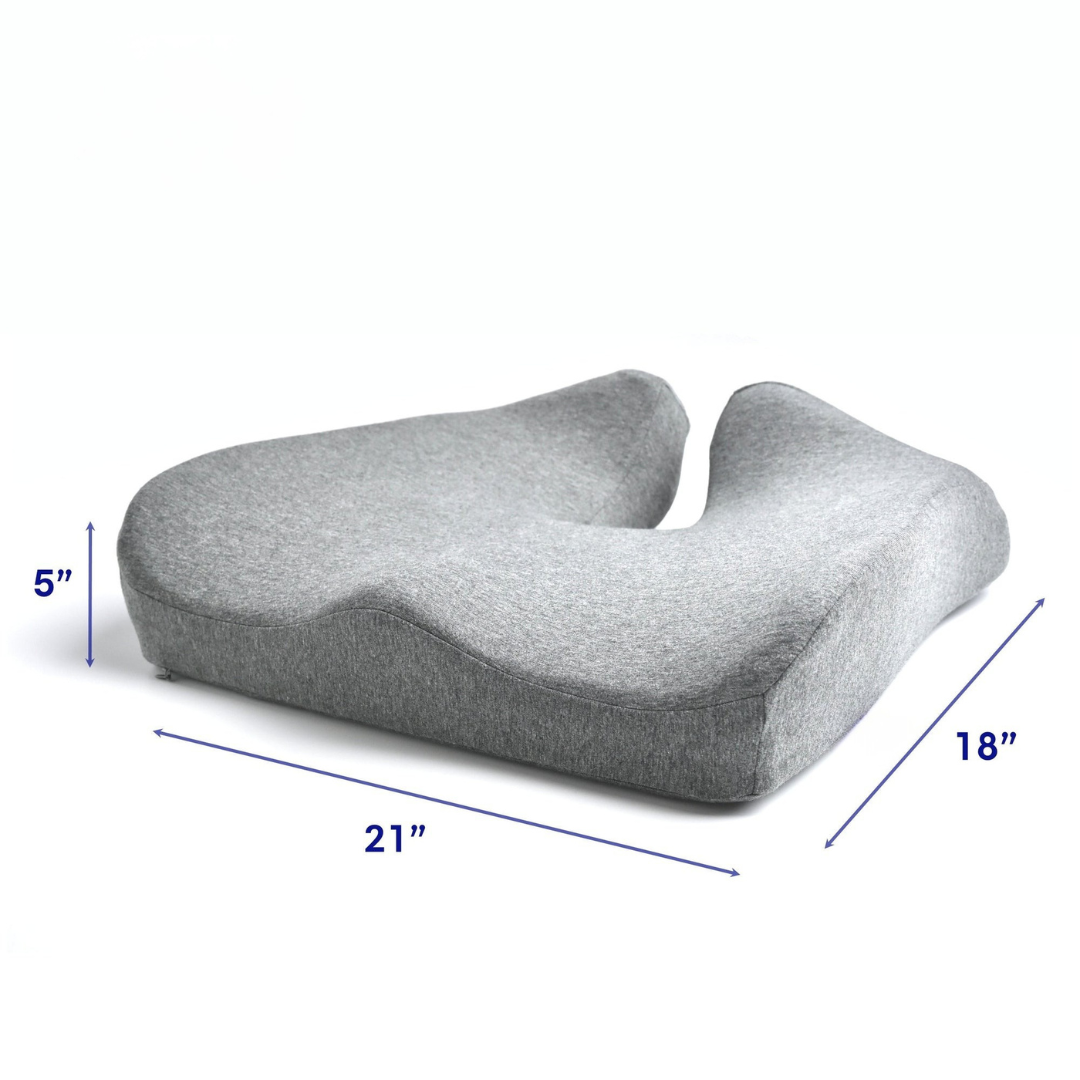 Coussin Coccyx Ergonomique Mémoire de Forme Bureau Voiture| Kumo Seat™